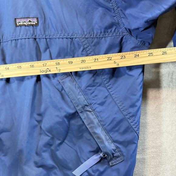 Vintage Mens Jacket 90's Patagonia Made in USA Fleece Lined Blue Size Large - Picture 7 of 15
